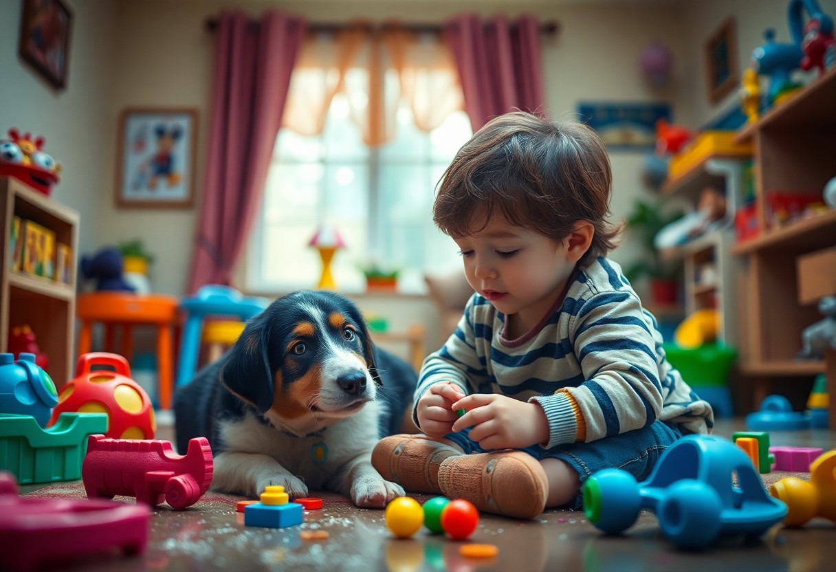 Aktivitäten für regnerische Tage: Spaß mit Hund und Kind drinnen